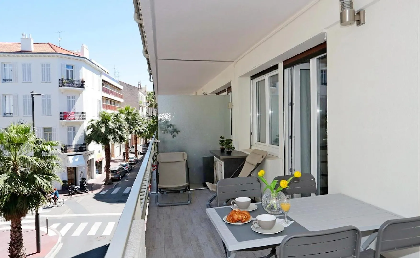 T2 Centre-Ville Banane A Cannes Avec Grande Terrasse